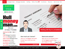 Tablet Screenshot of hullmoneyman.com